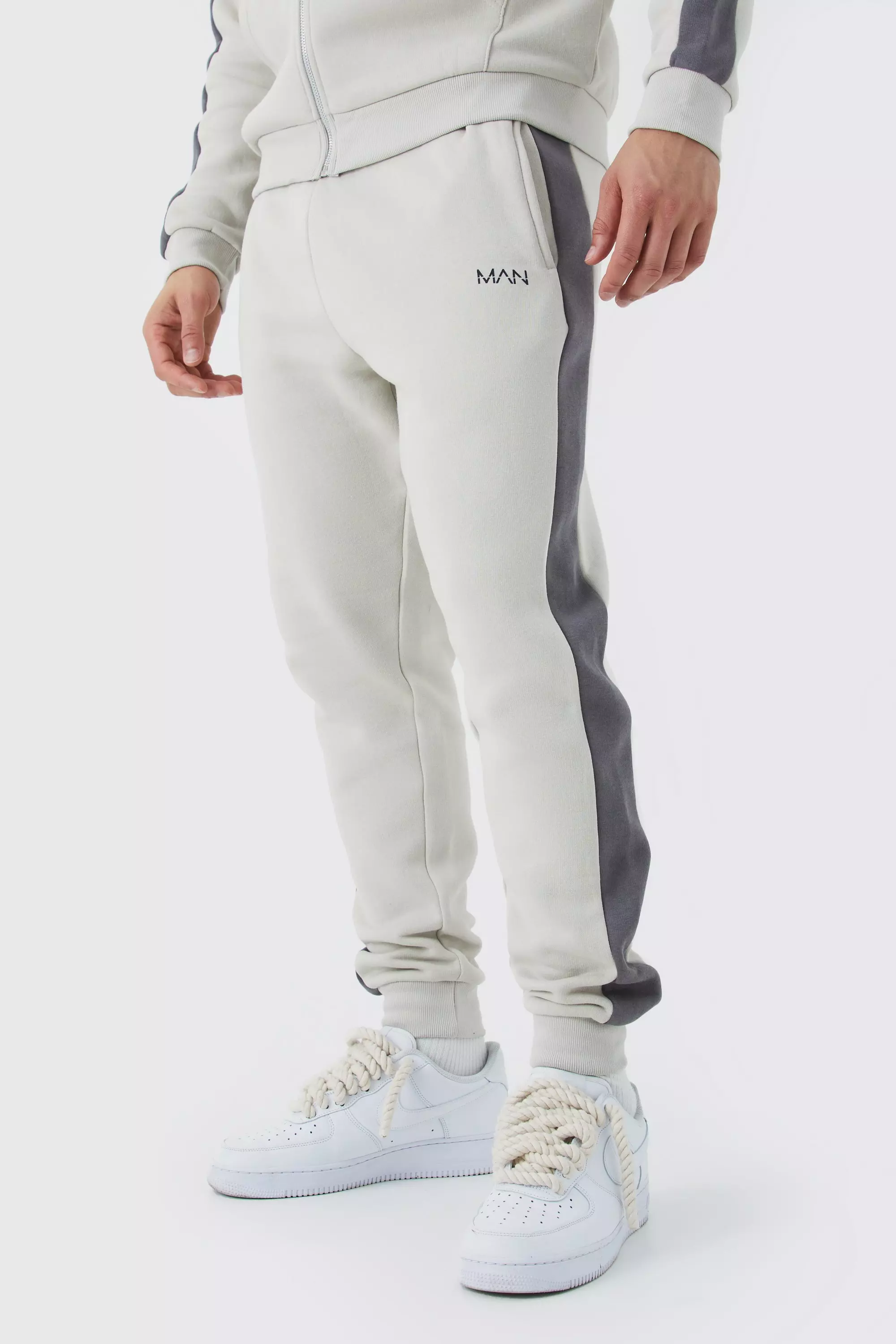 Mens discount joggers boohooman